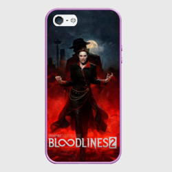 Чехол для iPhone 5/5S матовый Вампиры из Vampire the masquerade bloodlines 2