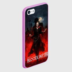 Чехол для iPhone 5/5S матовый Вампиры из Vampire the masquerade bloodlines 2 - фото 2