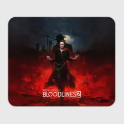 Прямоугольный коврик для мышки Вампиры из Vampire the masquerade bloodlines 2