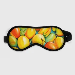 Маска для сна 3D Сочные абрикосы