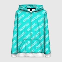 Женская толстовка 3D на молнии Непоходница