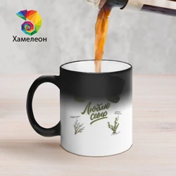 Кружка хамелеон Люблю север