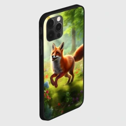 Чехол для iPhone 12 Pro Russian fox in a fabulous forest - фото 2