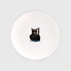 Тарелка The purrminator
