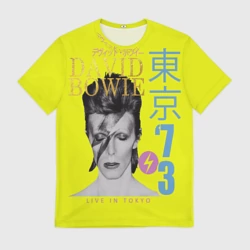 Мужская футболка 3D David Bowie 1973