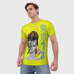 Мужская футболка 3D David Bowie 1973 - фото 2