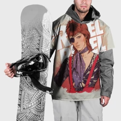Накидка на куртку 3D David Bowie Rebel Rebel