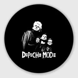 Круглый коврик для мышки Depeche Mode Violator