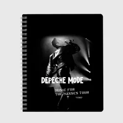 Тетрадь Depeche Mode - Music for the Masses tour
