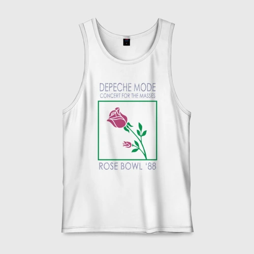 Мужская майка хлопок Depeche Mode - Rose Bowl 88