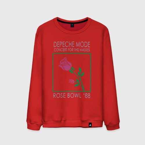Мужской свитшот хлопок Depeche Mode - Rose Bowl 88