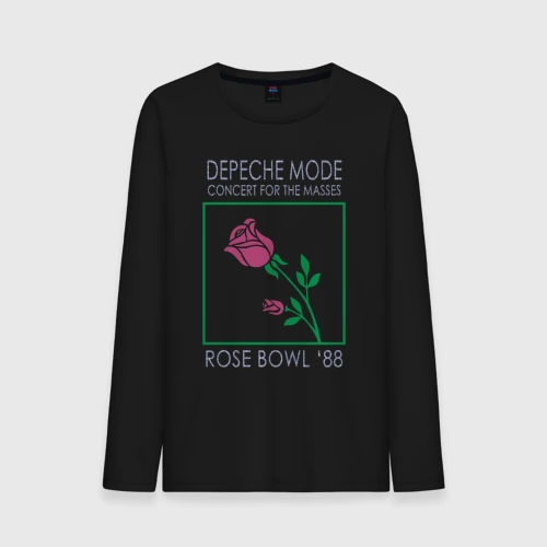 Мужской лонгслив хлопок Depeche Mode - Rose Bowl 88