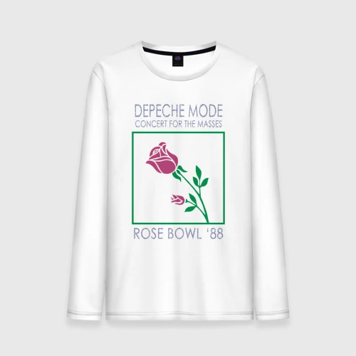 Мужской лонгслив хлопок Depeche Mode - Rose Bowl 88