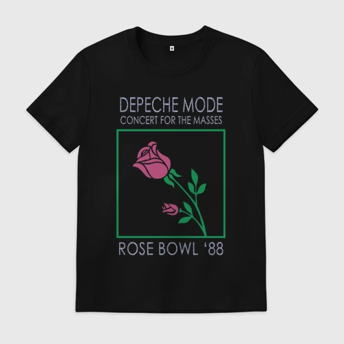Мужская футболка хлопок Depeche Mode - Rose Bowl 88