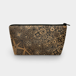 Косметичка 3D Золотая метаморфоза на черном