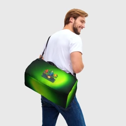Сумка спортивная 3D Coldplay группа из попугаев - фото 2