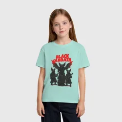 Детская футболка хлопок Black Sabbath в виде летучих мышей - фото 2