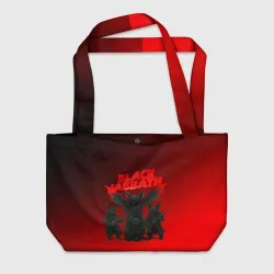 Пляжная сумка 3D Black Sabbath летучие мыши
