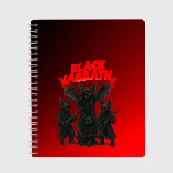 Тетрадь Black Sabbath летучие мыши