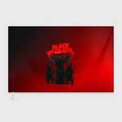 Флаг 3D Black Sabbath летучие мыши