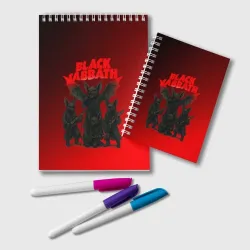 Блокнот Black Sabbath летучие мыши
