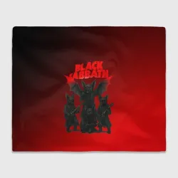 Плед 3D Black Sabbath летучие мыши