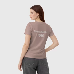 Женская футболка хлопок Мисс ведьма 1985 - фото 2