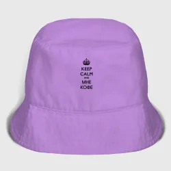 Мужская панама хлопок Keep calm and мне кофе