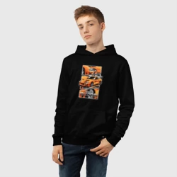 Детская толстовка хлопок Toyota Supra легендарный автомобиль - фото 2