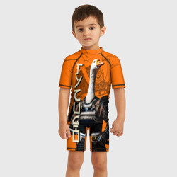 Детский купальный костюм 3D Гусидо - путь гуся - фото 2