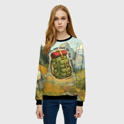 Женский свитшот 3D Рюкзак Непоходницы - фото 2