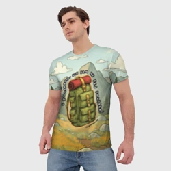 Мужская футболка 3D Рюкзак Непоходницы - фото 2