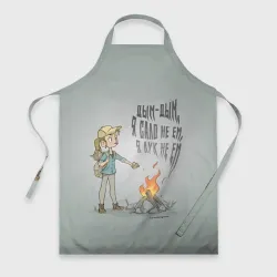 Фартук 3D Дым - дым