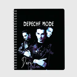 Тетрадь Dave Gahan Depeche Mode rose