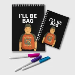 Блокнот I`ll be bag мем