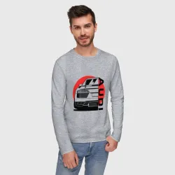 Мужской лонгслив хлопок Audi твоя мечта - фото 2