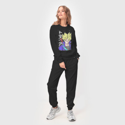 Женский костюм хлопок Драконий жемчуг Транкс из будущего - фото 2