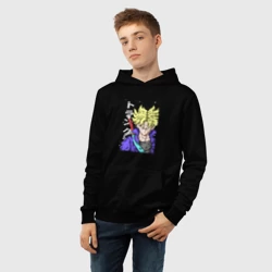 Детская толстовка хлопок Драконий жемчуг Транкс из будущего - фото 2