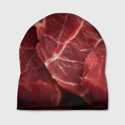 Шапка 3D Текстура мяса