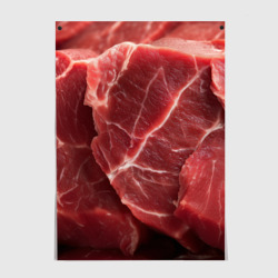 Постер Текстура мяса