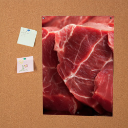 Постер Текстура мяса - фото 2