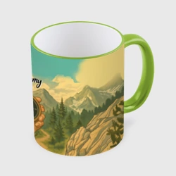 Кружка с полной запечаткой Иду по азимуту