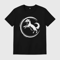 Мужская футболка хлопок Геральдическая куница Уфа