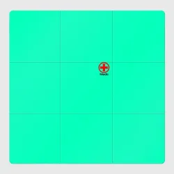 Магнитный плакат 3Х3  Medic