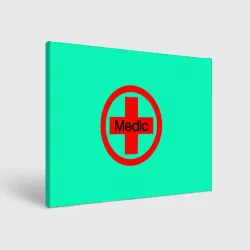 Холст прямоугольный Medic