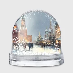 Игрушка Снежный шар Москва - новый год
