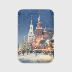 Картхолдер Magsafe магнитный Новый год - Москва