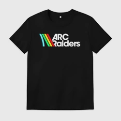 Мужская футболка хлопок Arc raiders logo
