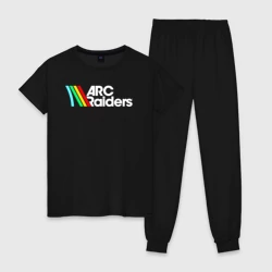 Женская пижама хлопок Arc raiders logo