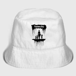 Детская панама хлопок Учительница и её маленькие ученики